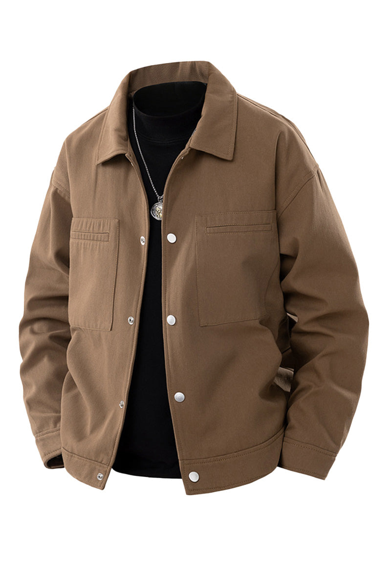 Full length front view of jacket