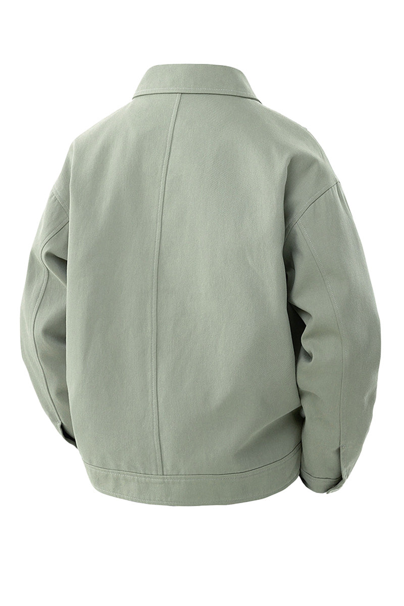 Close-up of jacket sleeve