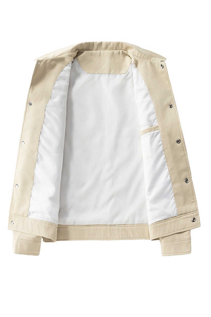 Oversized jacket side view