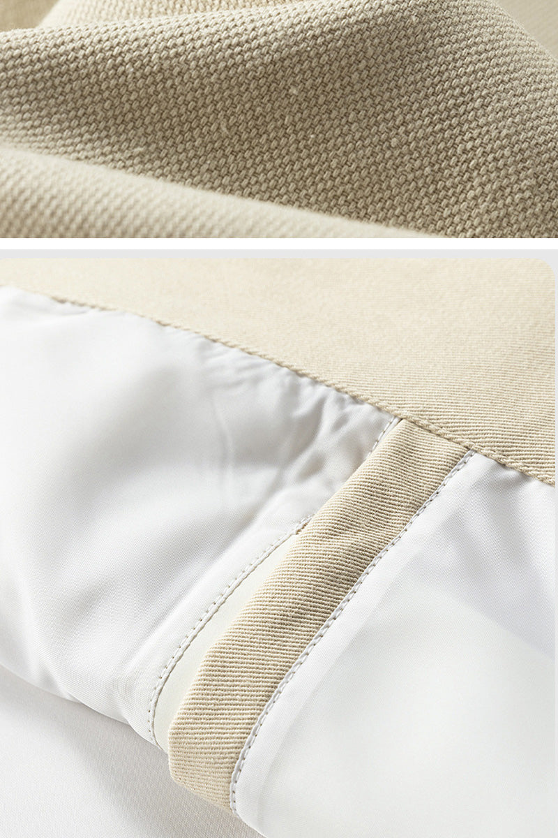 Close-up of pocket detail