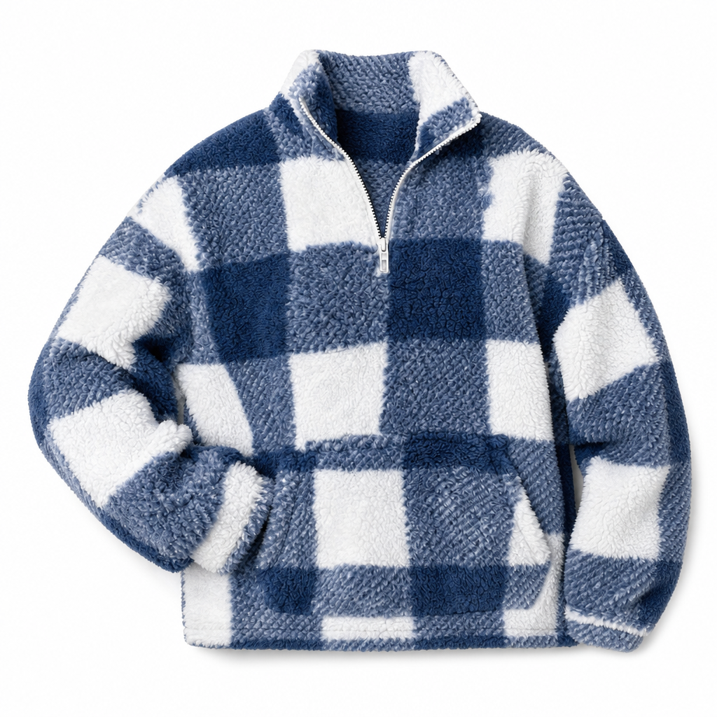 Plush fleece sweater colour options