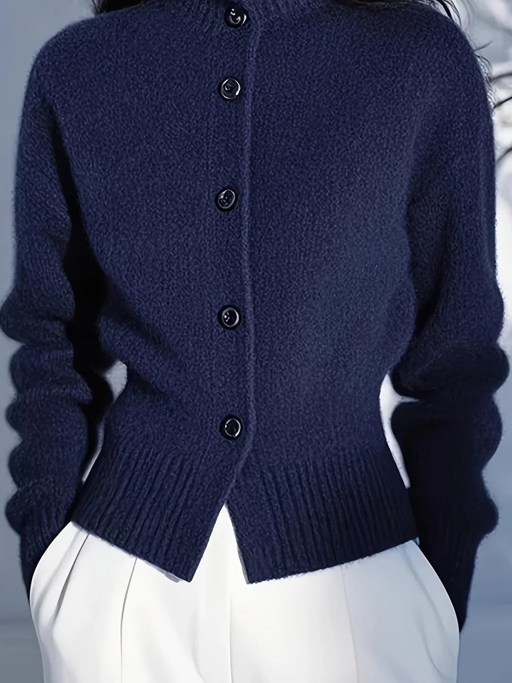 Cardigan back view