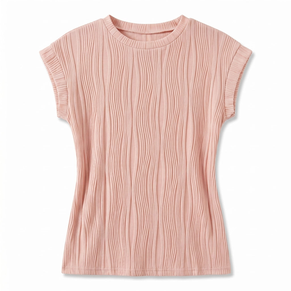Raglan top sleeve detail
