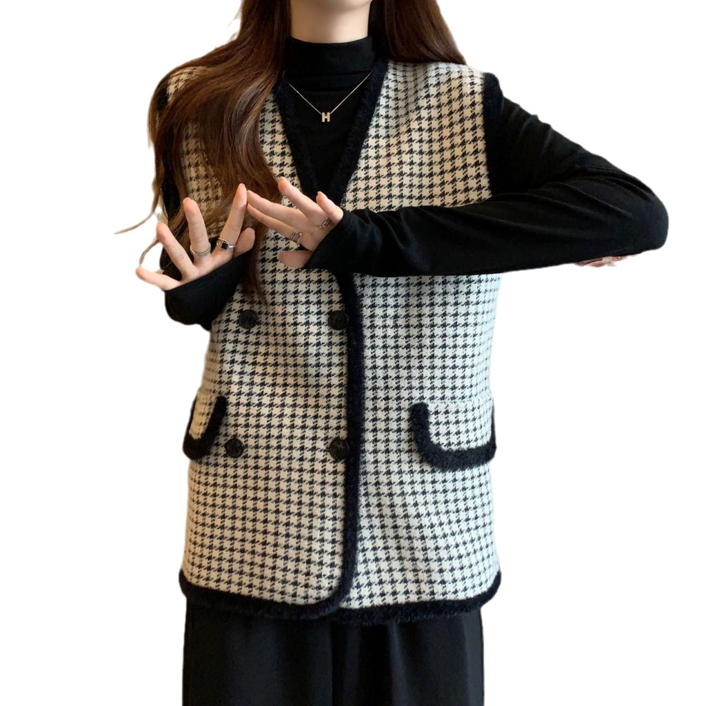 Back view of structured waistcoat