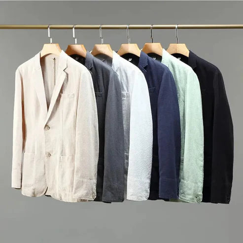 Tailored blazer full length view