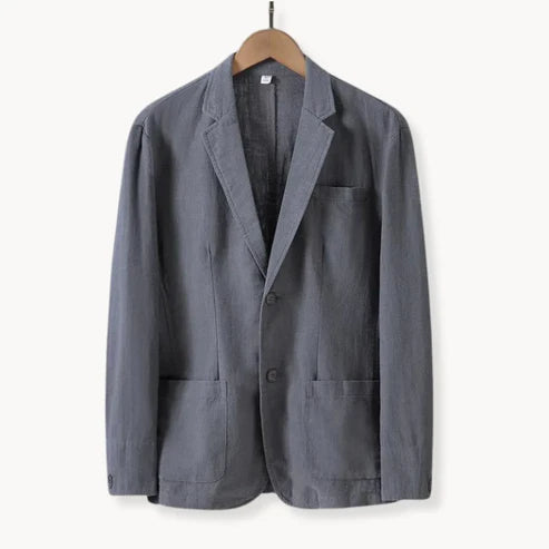 Tailored blazer collar detail