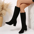 Boots shown from the front highlighting the wide toe box