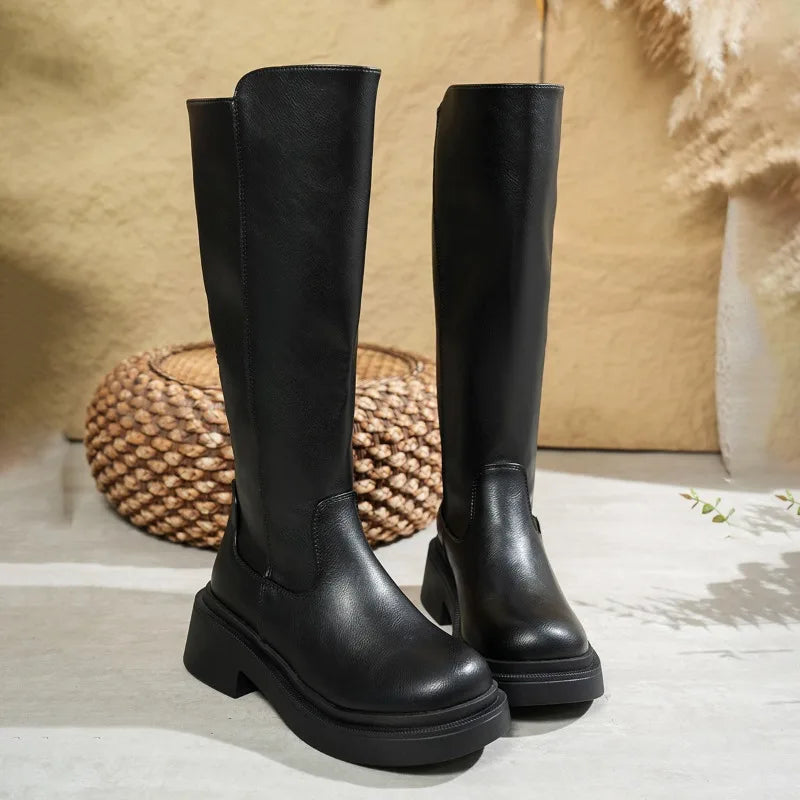 Close-up of boots' supportive footbed