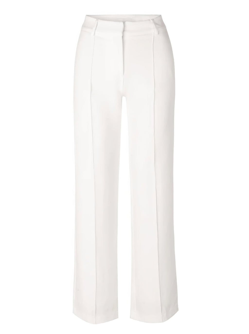 Wide-leg trousers close view fabric