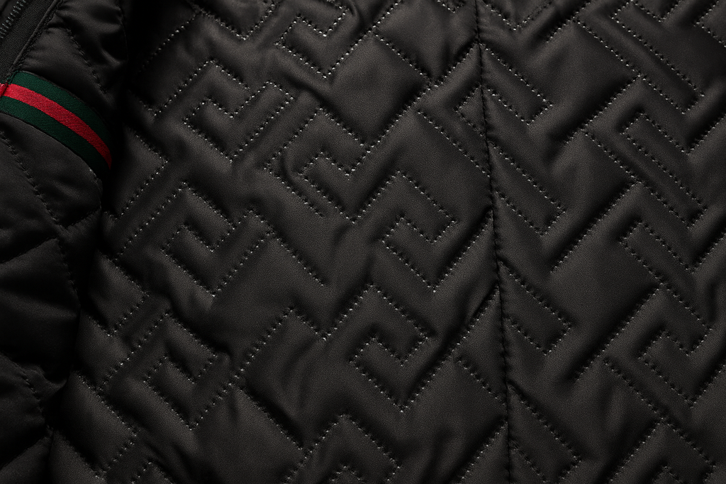 Close-up of side seam pocket