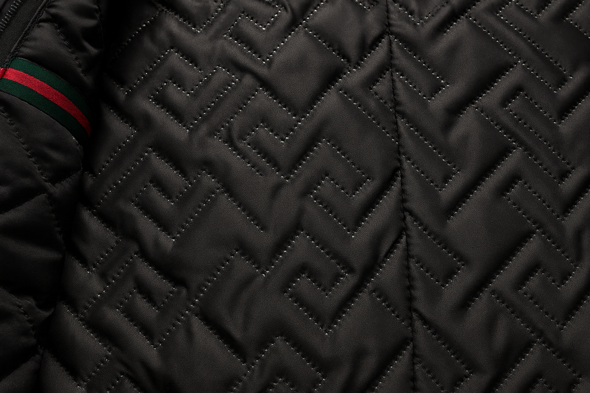 Close-up of side seam pocket